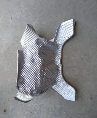 Renault Clio V Exhaust heat shield 483821317R