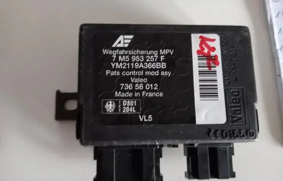 Ford Galaxy Immobilizer control unit/module 7m5954257f