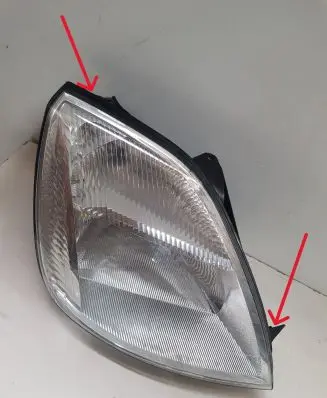 Ford Fiesta Headlight/headlamp 2S6X13W029AH
