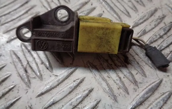 Airbag deployment crash/impact sensor