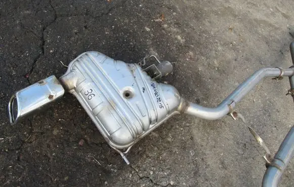 Mercedes-Benz ML W164 Rear muffler/silencer tail pipe A1644907115-MERC3 A1644907115