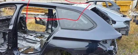 BMW 5 G30 G31 G38 Rear bodywork 