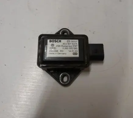 Audi A6 S6 C5 4B ESP acceleration yaw rate sensor 8E0907637A 0020098 0265005245