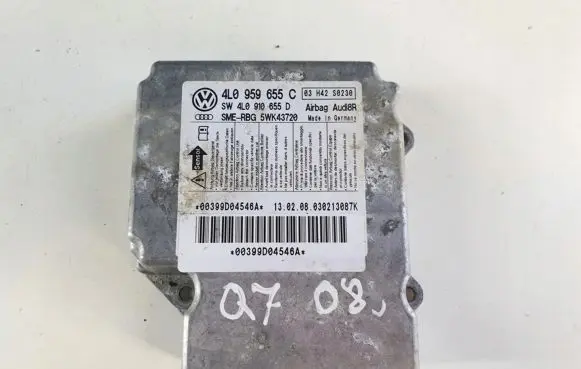 Audi Q7 4L Airbag control unit/module 4l0959655c