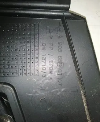 Volkswagen Crafter Other interior part A9066890107