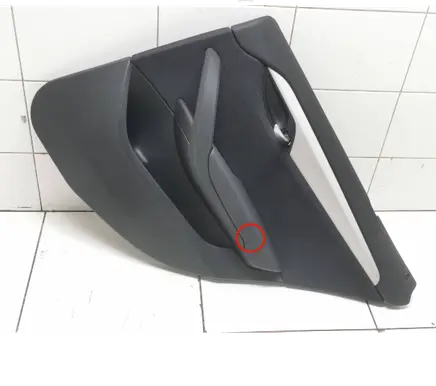 BMW X1 E84 Rear door card panel trim 912720601 2991536 174915