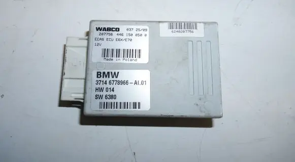 BMW X5 E70 Air suspension control unit module (rear) 6778966