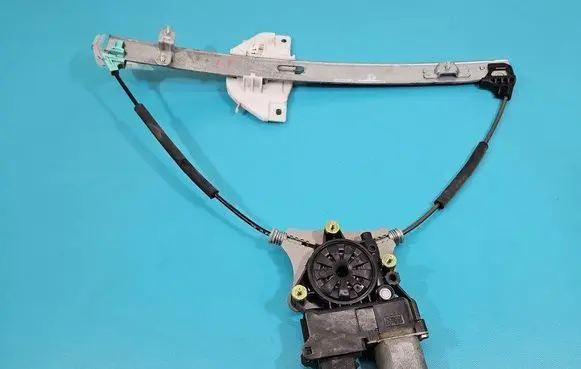 Front door window regulator with motor