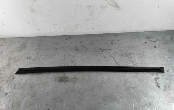 Front door glass trim molding