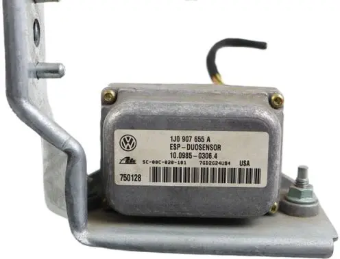 Volkswagen Golf IV ESP acceleration yaw rate sensor 1J0907655A 1J1907637D 10098503064