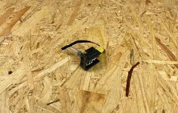 Airbag deployment crash/impact sensor