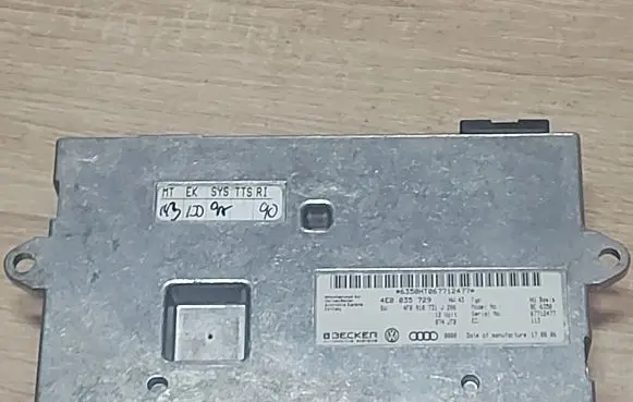Audi A6 S6 C6 4F MMI control unit 4F0910731J