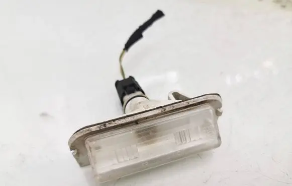 Fiat Scudo Number plate light 9683421680 3202000531