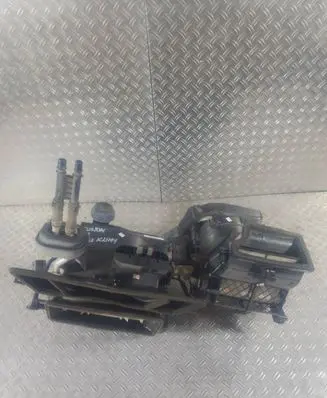 Interior heater climate box assembly