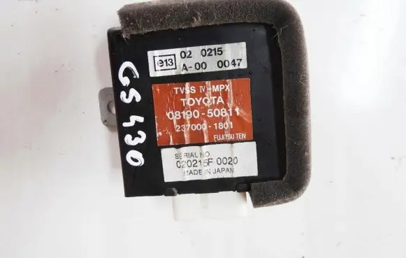 Lexus GS 300 400 430 Other control units/modules 0819050811