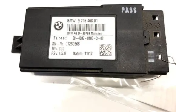 BMW 5 F10 F11 Other control units/modules 9216468
