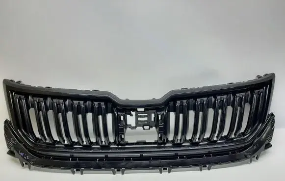 Skoda Kodiaq Front bumper upper radiator grill 565853663E