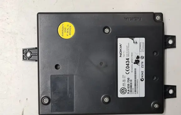Volkswagen Touareg I Bluetooth control unit module 7L6035730