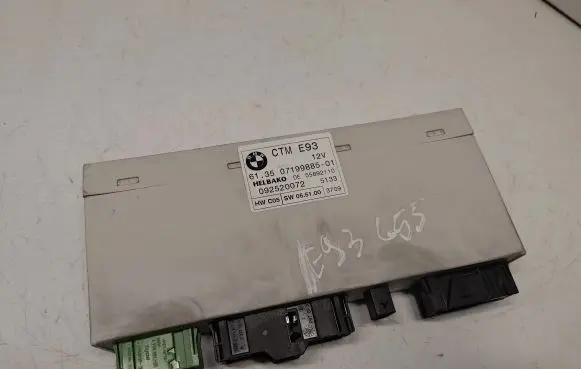 BMW 3 E92 E93 Convertible roof control unit 61357199885 61359240077 61359281722
