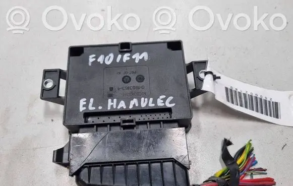 BMW 5 F10 F11 Hand brake control module 23122010