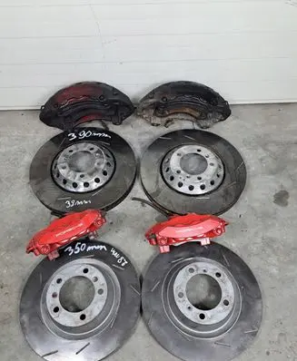Porsche Cayenne (9PA) Brake discs and calipers set 