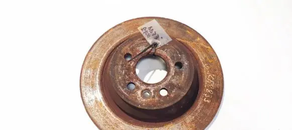 Ford Mondeo MK IV Rear brake disc neventiliuojamas