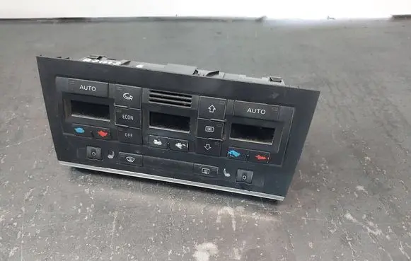 Audi A4 S4 B6 8E 8H Climate control/heater control trim 8E0820043J