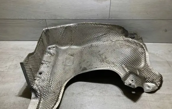 Heat shield in engine bay