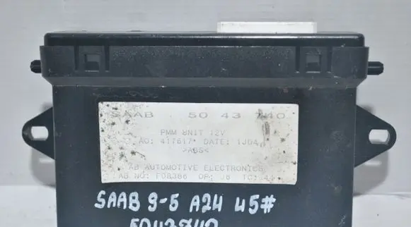 Saab 9-5 Wing mirror control module 5043740
