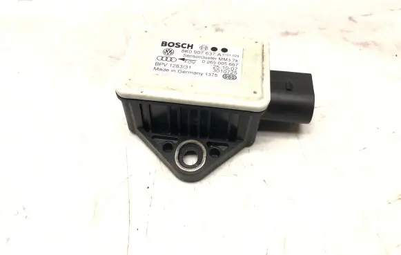 Audi A4 S4 B8 8K ESP acceleration yaw rate sensor 8K0907637A 3010725 0265005667