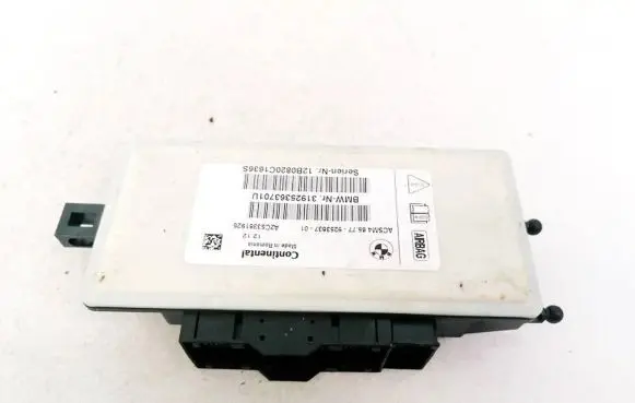 BMW 5 GT F07 Airbag control unit/module 6577925363701 65.77-9253637-01
