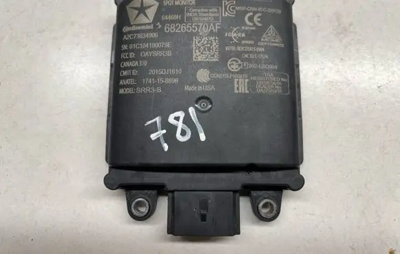 Dodge Durango Blind spot module 68265570AF P68265570AF