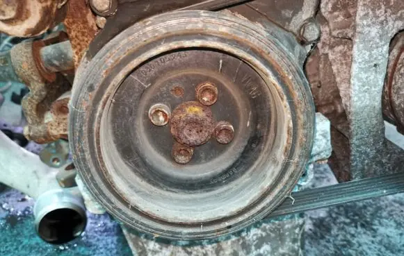 Crankshaft pulley
