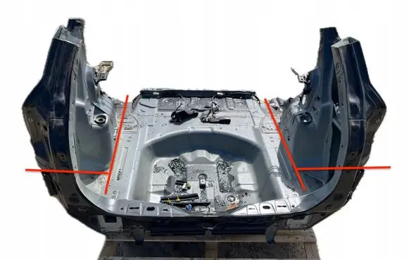 Suzuki SX4 S-Cross Rear bodywork 