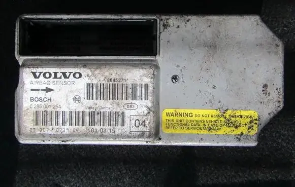 Volvo XC70 Airbag control unit/module 8645271 0285001254