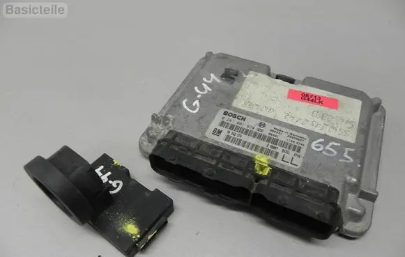 Opel Astra G Engine control unit/module 0281001674 93186860