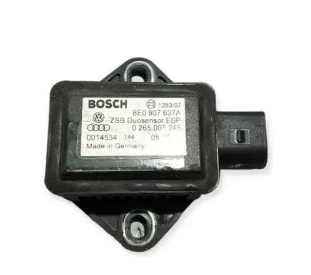 Audi A4 S4 B6 8E 8H ESP acceleration yaw rate sensor 8E0907637