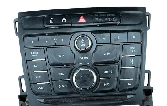 Opel Zafira C Head unit multimedia control a2c53375838