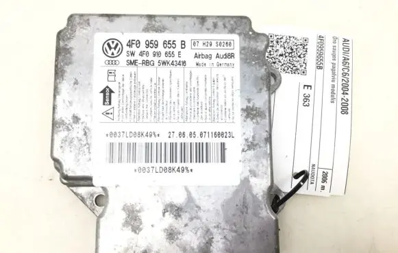 Audi A6 S6 C6 4F Airbag control unit/module 4F0959655B