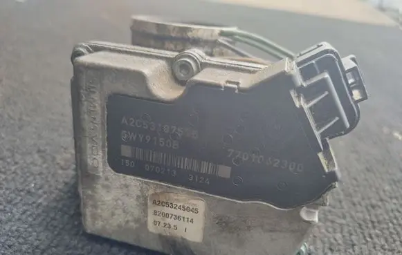 Renault Scenic II - Grand scenic II Throttle valve 5WY9150B 8200736114 A2C53245645