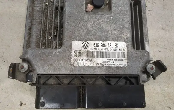 Volkswagen Touran I Engine control unit/module 03G906021SK 0281014419 03G906021AN