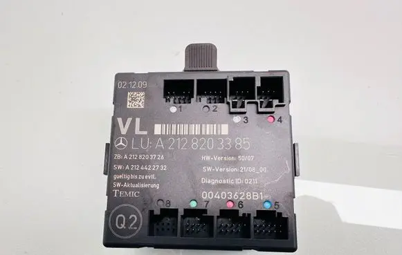 Mercedes-Benz E W212 Door control unit/module A2128203385 A2124422732 A2128203726