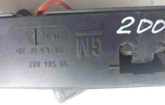 Opel Vectra C Ignition plug leads 90584883