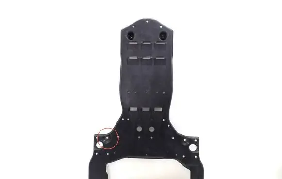 Engine splash shield/under tray