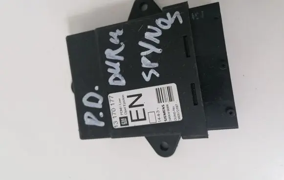 Opel Vectra C Door central lock control unit/module 13170177
