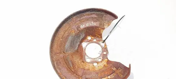 Opel Astra H Rear brake disc plate dust cover 