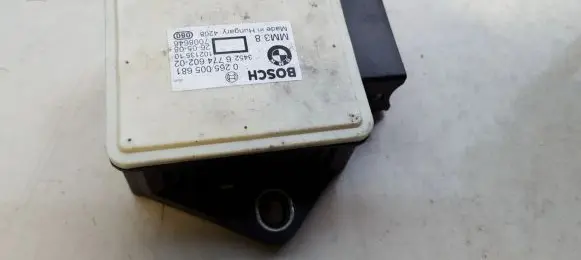 BMW 5 E60 E61 ESP acceleration yaw rate sensor 0265005681 677460202