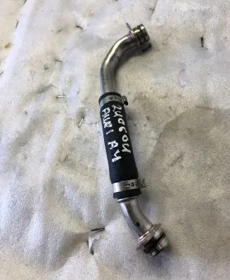 Audi A4 S4 B9 8W Turbo turbocharger oiling pipe/hose 06n145735d
