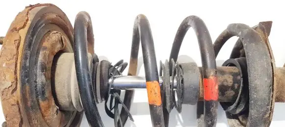 Front coil spring
