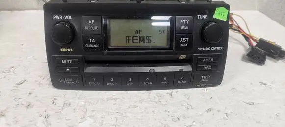 Toyota Corolla E120 E130 Radio/CD/DVD/GPS head unit 8612002380 CQTS7471LC W58814